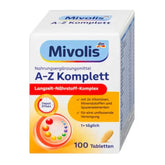 Mivolis Multivitamin A-Z Complete Depot 100 Tablets