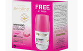Beesline Whitening Deodorant Roll On Cotton Candy Offer 2×50ml