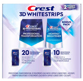 3D Whitestrips 20 Professional Treatments & 10 Brightening Treatments