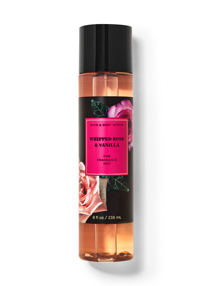 Bath & Body Works Whipped Rose & Vanilla Fine Fragrance Mist 236ml