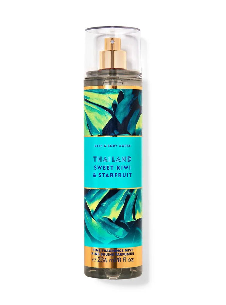 Bath & Body Works Thailand Sweet Kiwi & Starfruit Fine Fragrance Mist 236ml