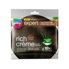 Godrej Expert Rich Creme Hair Colour Brown 20g+20ml