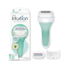 Schick Intuition Kit 2 - Sensitive Care White-Green
