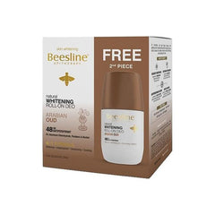 Beesline Whitening Roll-On Deodorant - Arabian Oud 2x50ml 1+1 Free