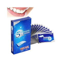 White Teeth Whitening Strips - 10 Strips by 5D White