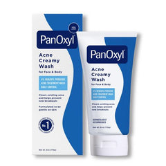 PanOxyl Acne Creamy Wash 4% Benzoyl Peroxide Treatment 156g