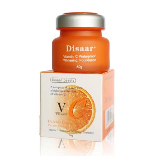 Disaar Vitamin C Waterproof Whitening Foundation - 50 G