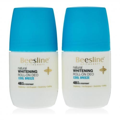 Beesline Whitening Roll-on Deodorant Cool Breeze Offer 1+1 2x50ml