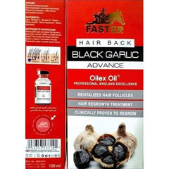 Faster Black Garlic Advance Oil Hair Back For Women 100ml
