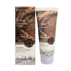 3W CLINIC Brown Rice Cleansing Foam 100ml