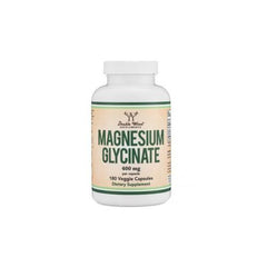 Double Magnesium Glycinate 400 mg 180 Veggie Capsules