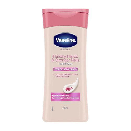 Vaseline Healthy Hands & Stronger Nails Hand Cream 200ml