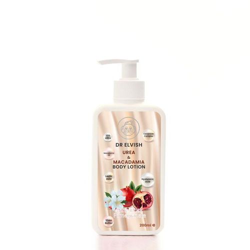 Dr Elvish Urea & Macadamia White Musk Pomegranate Body Lotion 200ml