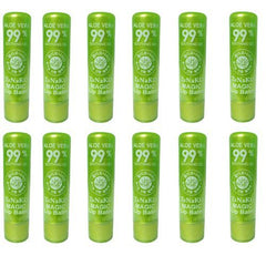 Tanako Aloe Vera Care Long Lasting Nutritious Lip Balm - 12 Pcs