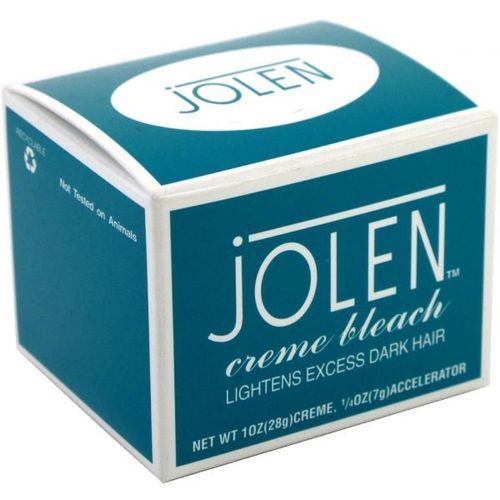 Jolen Creme Bleach Lightens Excess Dark Hair - 28 G
