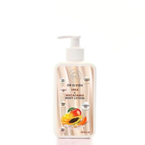 Dr Elvish Urea & Macadamia Mango Papaya Smoothie Body Lotion 200ml