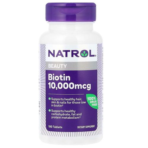Natrol Biotin 10.000mcg Maximum Strength Vegetarian 100tablets