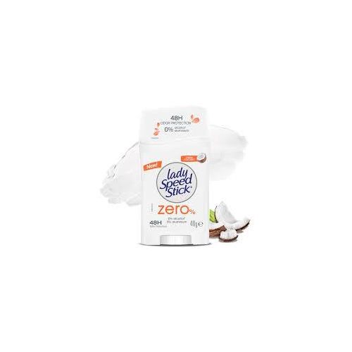 Lady Speed Stick fresh coconut deodorant stick zero% alcohol 0% aluminium 40g