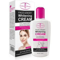 Aichun Beauty Whitening Complex Collagen Milk Face & Body Cream 120ml