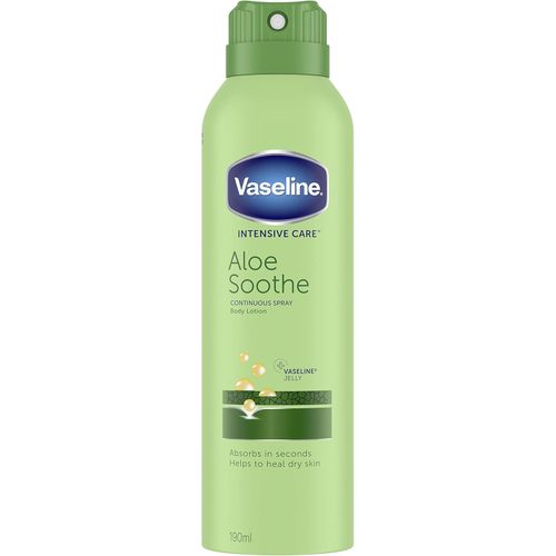 Vaseline Intensive Care Spray Moisturizer Aloe Soothe 190ml