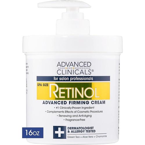 Advanced Clinicals Retinol Advanced Firming Cream 454g