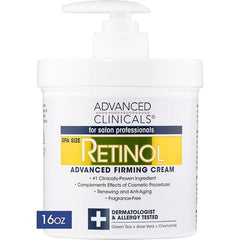 Advanced Clinicals Retinol Advanced Firming Cream 454g