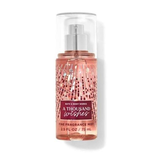 Bath & Body Works a thousand wishes fine fragrance mist travel size 75ml