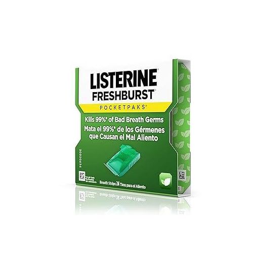 Listerine Fresh burst Pocketpaks 24 Strips