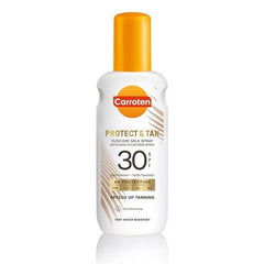 Carroten Protect & Tan Suncare Milk Spray SPF30 200ml