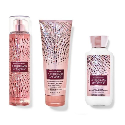Bath & Body Works A Thousand Wishes Set Mist + Lotion + Body cream