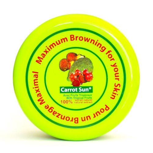 Carrot tropical fruits sun cream pour un bronzage maximal 350ml
