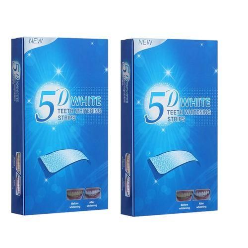 White Teeth Whitening Strips 2 Pcs