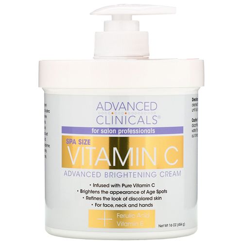 Advanced clinicals Vitamin C Cream 454g