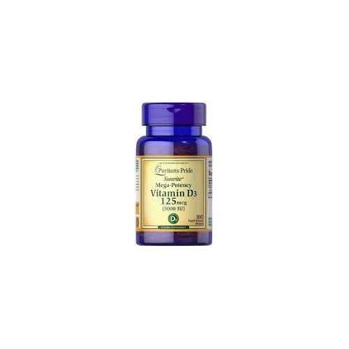Puritan'S Pride Vitamin D3 125mcg 5000 IU 100 Capsules