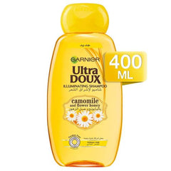 Garnier ultra doux illuminating shampoo camomile and flower honey 400ml