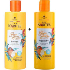 Les Karites Shea Butter Deep Moisturizing Shampoo 400ml + Conditioner 400ml