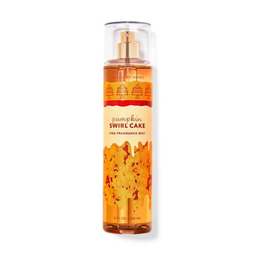 Bath & Body Works pumpkin swirl cake fine fragrance mist 236ml