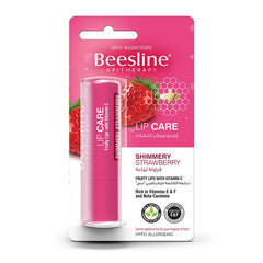 Beesline Shimmery Strawberry Lip Care - 4g