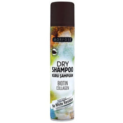 Morfose for brown color hair dry shampoo biotin collagen 200ml