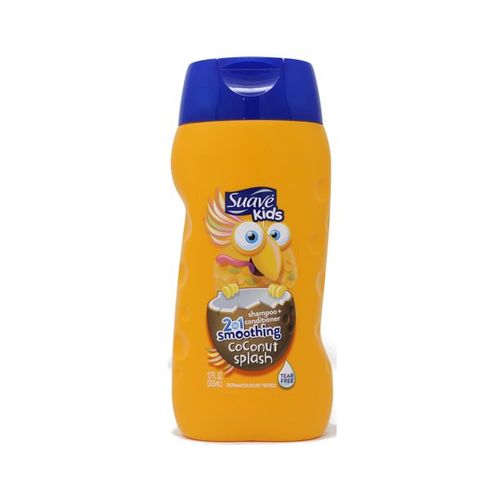 Suave 2 In 1 Kids Shampoo And Conditioner - Coconut Splash Smoothing - 355ml