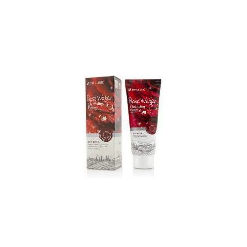 3W CLINIC Rose Water Cleansing Foam 100ml