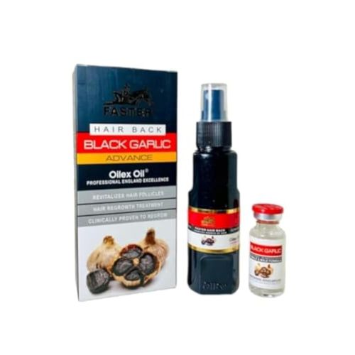 Faster Hair Back Black Garlic Oilex Oil 100ml