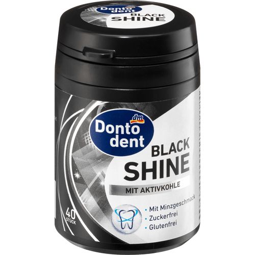 Dm Donto Dent Gum Black Shine - 40 Gummies