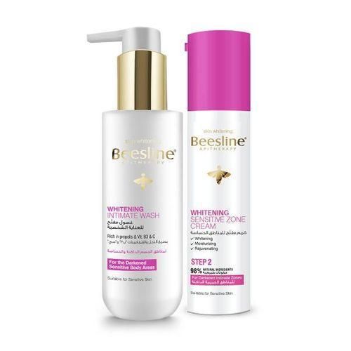 Beesline Whitening Sensitive Zone Cream 50ml & Whitening Intimate Wash 200ml