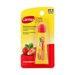 Carmex Strawberry Lip Balm Sunscreen Spf15 - 10g