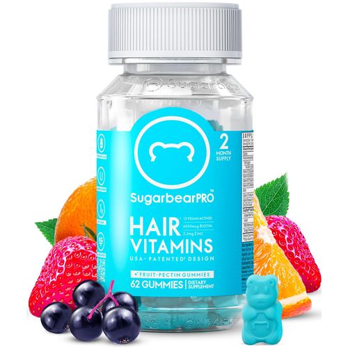 Sugar bear Hair Vitamins 62 Gummies
