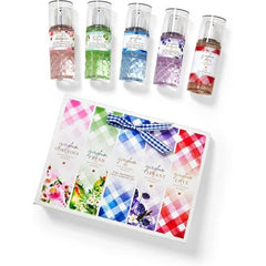 Bath & Body Works five fragrances gingham mist collection travel size gift set