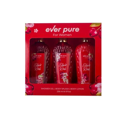 Ever Pure elixir red for women gift set