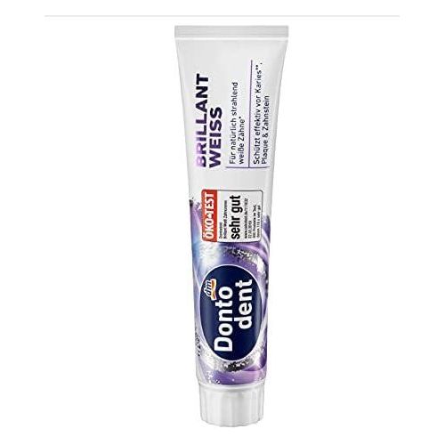 Dontodent toothpaste brillant weiss ( white ) 125ml