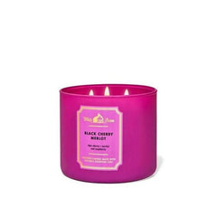 Bath & Body Works Black Cherry Merlot 3-Wick Candle 411g